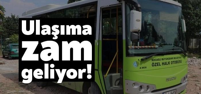 Kocaeli'de özel halk otobüslerinin bağlı olduğu Minibüsçüler ve Otobüsçüler Odası
