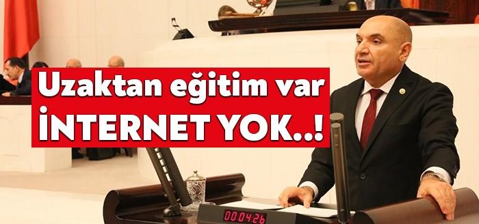 CHP Kocaeli Milletvekili Tahsin Tarhan Kocaeli genelinde yaşanan internet altyapı
