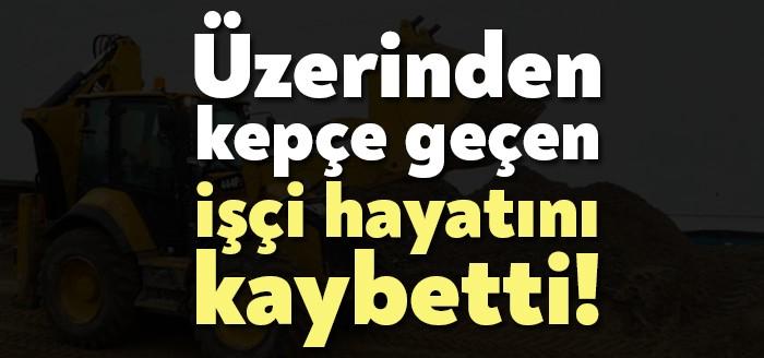 Kocaeli Son Dakika Haber...Başiskele Kular'da bulunan bir iş yerinde kepçenin