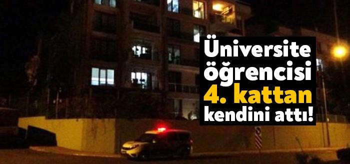 Kocaeli'de, psikolojik sorunları olduğu öğrenilen 24 yaşındaki üniversite öğrencisi, 4.