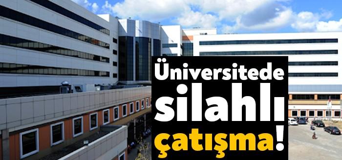 Kocaeli Üniversitesi'nde silahlı çatışma yaşandı. Umuttepe Tıp Fakültesi Otoparkı'nda bir