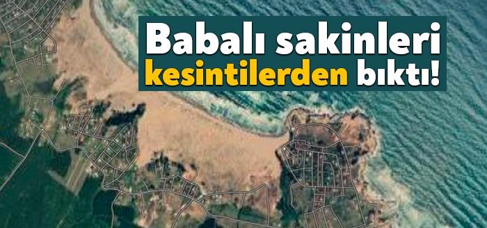 Kocaeli’nin Kandıra ilçesinde yer alan Babalı bölgesinde sık sık elektrik