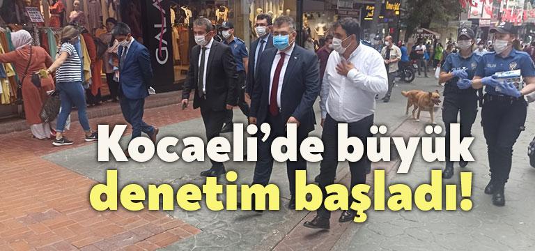 İçişleri Bakanlığı bugün Türkiye’de büyük denetim yapılacağını açıklamıştı. Kocaeli’de büyük
