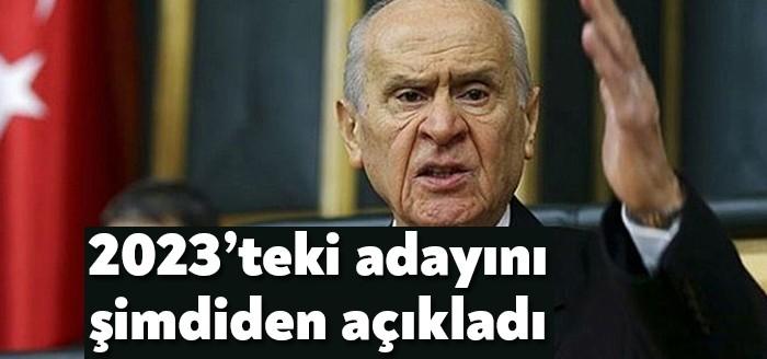 Milliyetçi Hareket Partisi Genel Başkanı Devlet Bahçeli, 2023 yılında MHP'nin