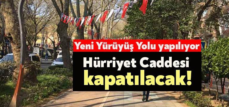 Kocaeli Büyükşehir Belediye Başkanı Tahir Büyükakın bugün Yürüyüş Yolu projesi