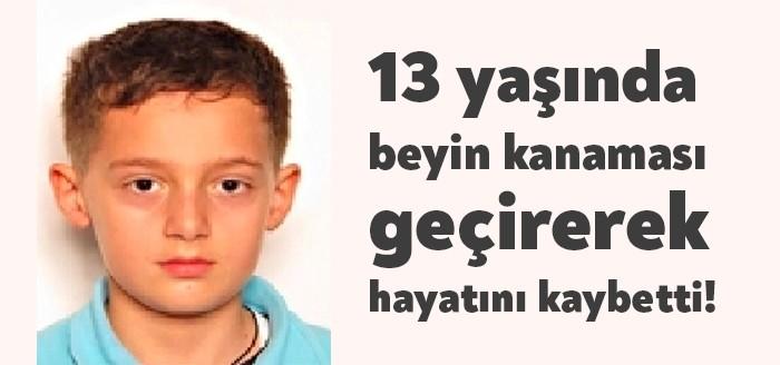 İzmit Kuruçeşme Fatih Mahallesinde ikamet eden 13 yaşındaki Hamza Karal,