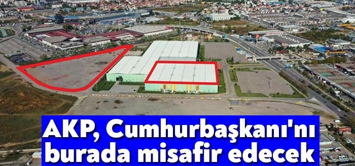 Cumhurbaşkanı ve AKP Genel Başkanı Recep Tayyip Erdoğan’ın katılacağı AKP