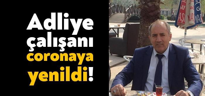Kocaeli Adliyesi'nde çalışan memur Tahsin Balcı, yakalanmış olduğu Covid-19 virüsüne