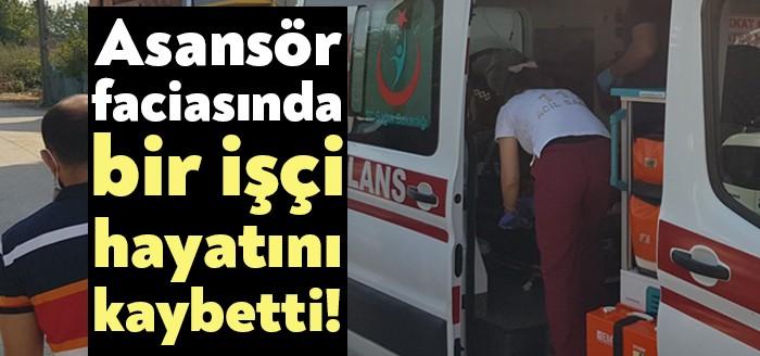 Kocaeli Haber...Kartepe Dumlupınar Mahallesinde bulunan bir inşaata asansör kurulumu yapan