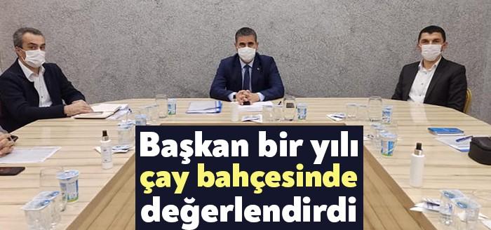 Kandıra Belediye Başkanı Adnan Turan, belediye başkan yardımcısı ve birim