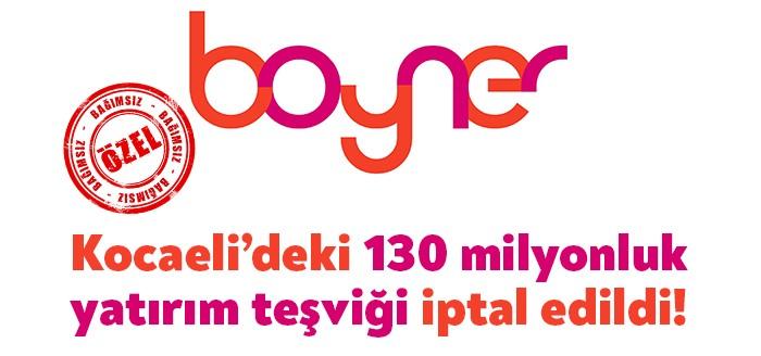 Sanayi ve Teknoloji Bakanlığı, Ağustos Ayı İptal Edilen Yatırım Teşvik