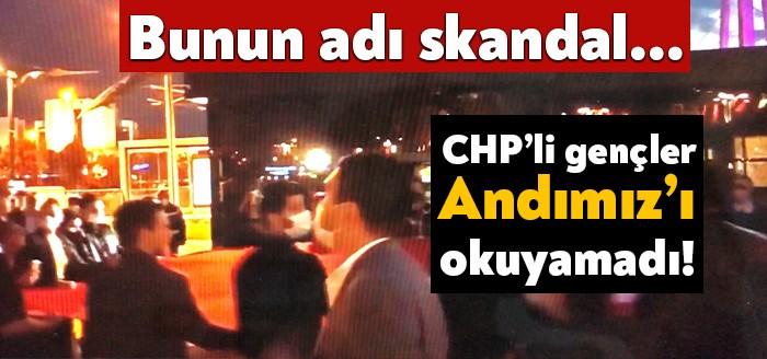 CHP'li gençler bu akşam büyük bir skandala imza attı. 29