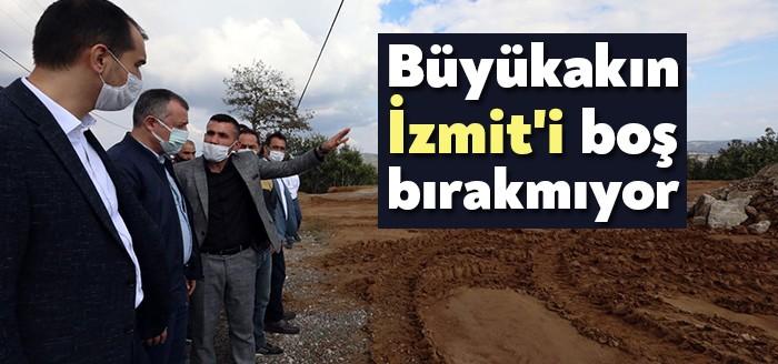 Başkan Büyükakın, İzmit’in Çubuklubala, Çubuklu Osmaniye, Orhaniye ve Balören köylerini
