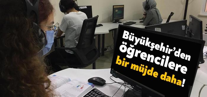Kocaeli Büyükşehir Belediyesi, evinde bilgisayar ve internet erişimi bulunmayan öğrencilerin