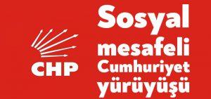 CHP Kocaeli’den Cumhuriyet yürüyüşü