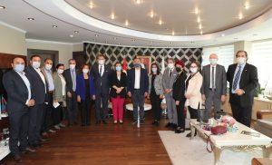 CHP Milletvekili GÅrsel Tekinden Baskan HÅrriyete ziyaret 2