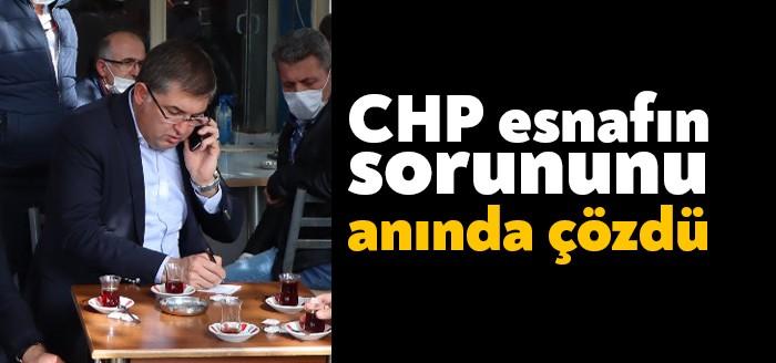 Çayırova bölgesinde esnafın sorunlarını dinleyen CHP İl Başkanı Harun Yıldızlı,