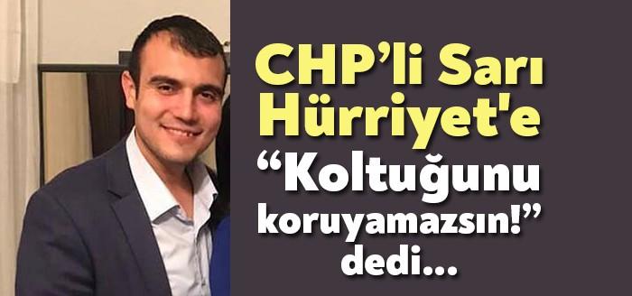 CHP İzmit İlçe Gençlik Kolları eski Yöneticisi Ali Sarı, İzmit