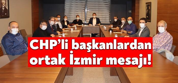 CHP Kocaeli İlçe Başkanları toplantısı için bir araya gelen CHP