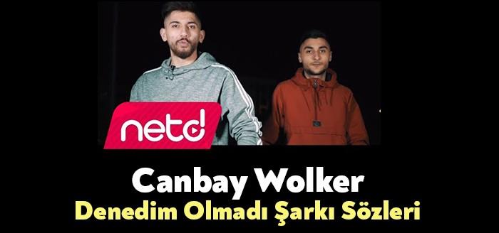 Canbay Wolker Denedim Olmadı Şarkı Sözleri kısa sürede binlerce dinleyiciye