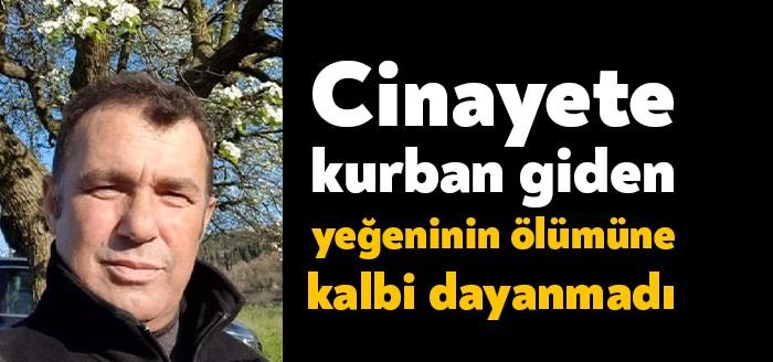 Kocaeli'nin Karamürsel ilçesinde yeğeni Burak Şahin İren'in (33) tabancayla vurularak