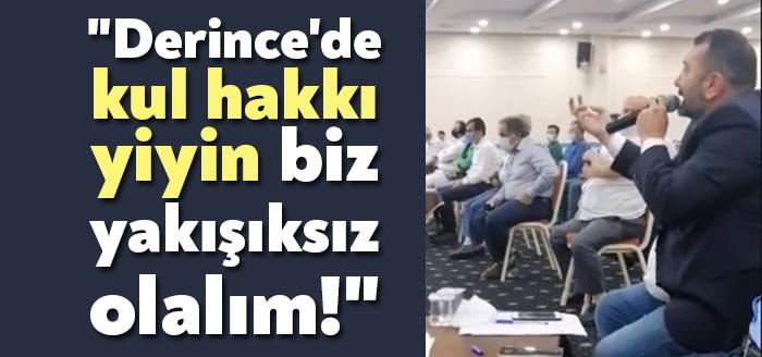 CHP'li Meclis Üyesi Erhan Akpınar, Araptepe'de AKP'li Engin Koyun'a ait