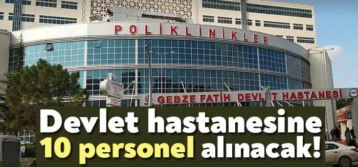 Kocaeli İl Umumi Hıfzıssıhha Kurulu, Gebze Fatih Devlet Hastanesi yatak
