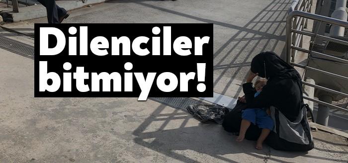 Kocaeli’nin merkez ilçesi İzmit’te dört bir yanı dilenciler sardı. Köprülerde,