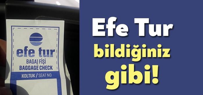 Sürekli yolcularına yaşattığı olumsuzluklarla gündeme gelen Efe Tur adlı otobüs