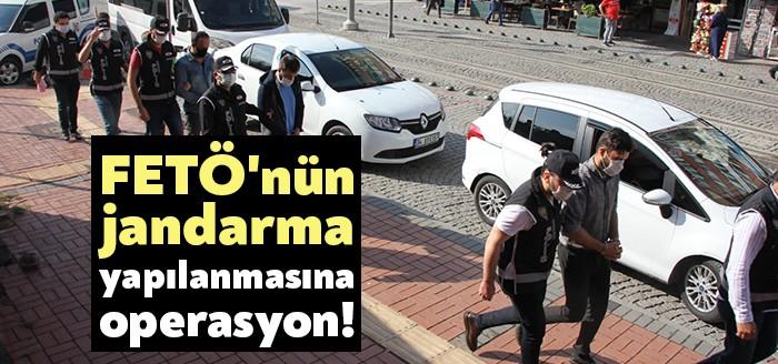 FETÖ’nün Jandarma yapılanmasına yönelik Kocaeli merkezli 6 ilde düzenlenen eş
