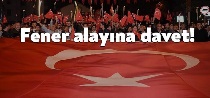 Kartepe Belediyesi 29 Ekim Cumhuriyet Bayramı münasebetiyle fener alayı düzenliyor.