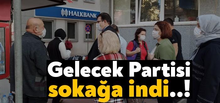 Gelecek Partisi İl Başkanı Ömer Faruk Başaran ilçeler ve esnaf