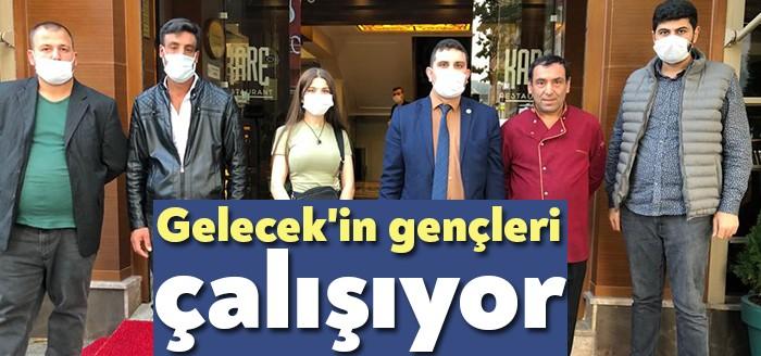 Gelecek Partisi İzmit İlçe Gençlik Kolları Başkanı Ferhat Ertem yönetim