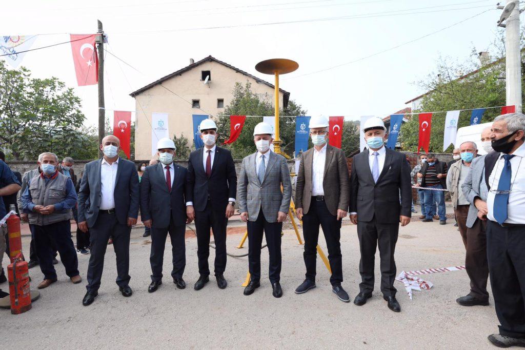 Golcuk Hamidiye Koyunde dogalgaz sevinci 2