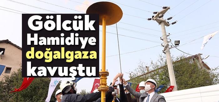 Gölcük Hamidiye doÄŸalgaza kavuÅŸtu Kocaeli BüyükÅŸehir Belediye BaÅŸkanı Doç. Dr. Tahir Büyükakın, Gölcük’ün Hamidiye