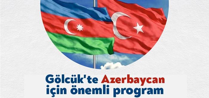 Gölcük Kent Konseyi öncülüğünde, Azerbaycan'a destek vermek amacıyla yarın dev