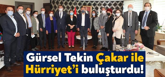 CHP İstanbul Milletvekili Gürsel Tekin, İzmit Belediye Başkanı Av. Fatma