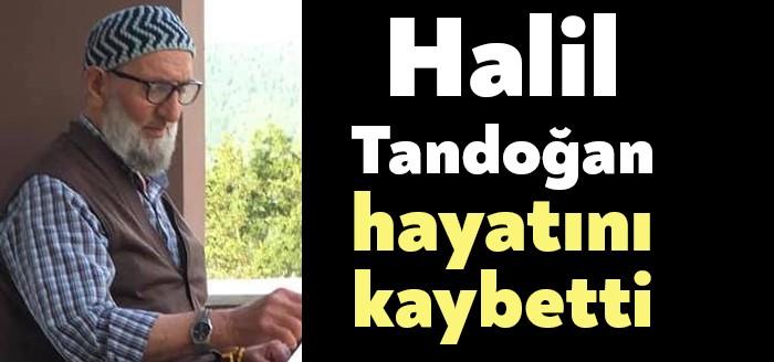 Kartepe Acısu'da ikamet eden Halil Tandoğan ziyarete gittiği memleketi Trabzon'da