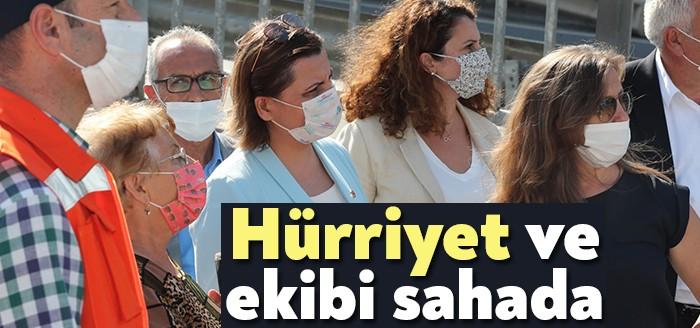 İzmit Belediye Başkanı Av. Fatma Kaplan Hürriyet, programlı olarak sürdürdüğü