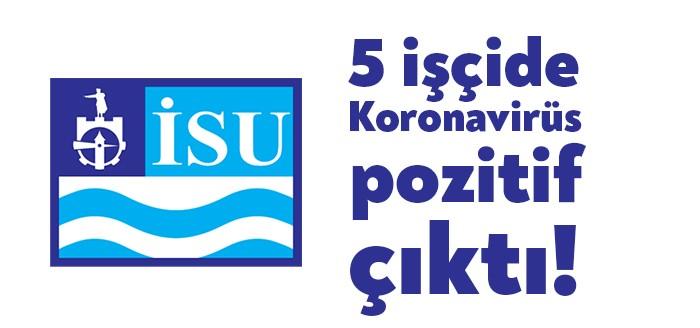 İSU Genel Müdürlüğü'ne bağlı İSU Gölcük şantiyesinde çalışan 5 işçinin