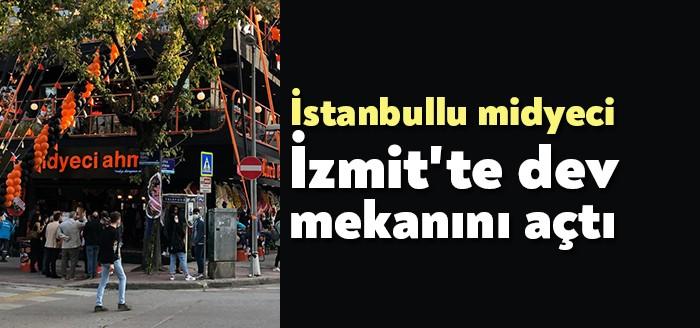 Midyeleri ile ün salan Midyeci Ahmet 10. şubesini dün İzmit’te