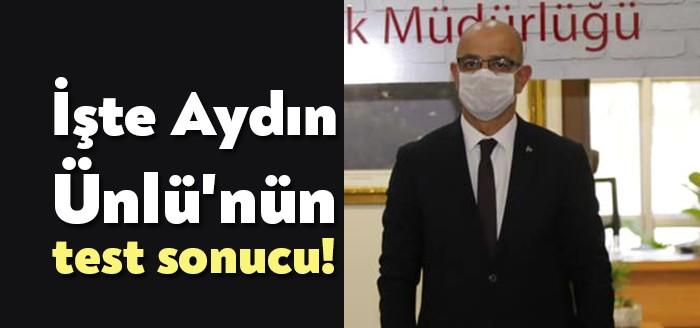 MHP Kocaeli İl Başkanı Aydın Ünlü, Koronavirüs testi yaptırdı. Ünlü'nün