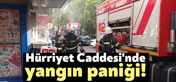 İzmit Ömerağa Mahallesi Hürriyet Caddesi'nde bulunan bir pasajın elektrik kutusundan