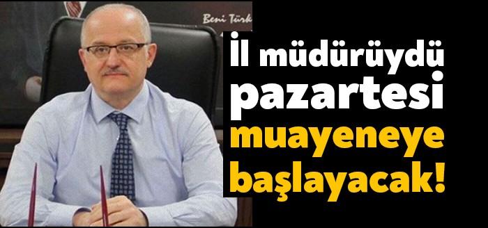 23 Eylül istifa eden İl Sağlık Müdürü Şenol Ergüney’in istifası
