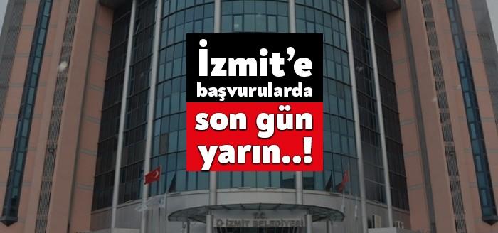 Liyakata dayalı olarak personel alımlarını sürdüren İzmit Belediyesi, belediye iştiraki