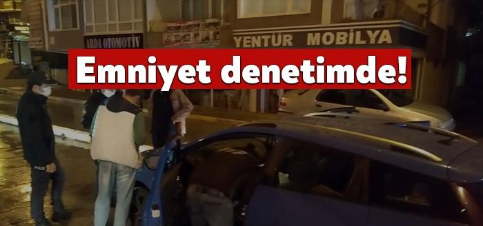 Kocael Emniyet Müdürlüğü ekipleri tarafından Karamürsel'de düzenlenen narkotik alan denetimi