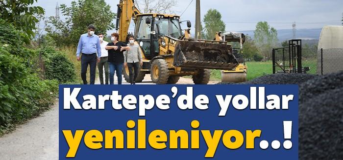 Kartepe Belediye Başkanı Av.M.Mustafa Kocaman’ın talimatı ile Fen İşleri Müdürlüğü