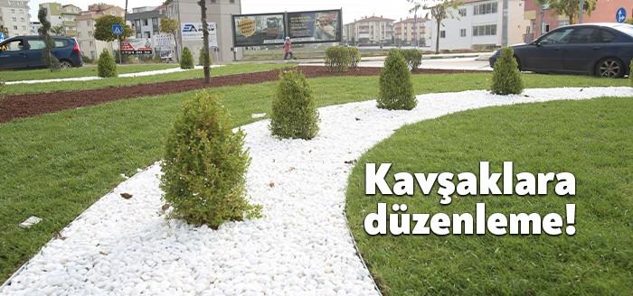 Çayırova ilçesi Atatürk Mahallesindeki iki kavşakta düzenleme çalışması yapıldı. Çalışmaları