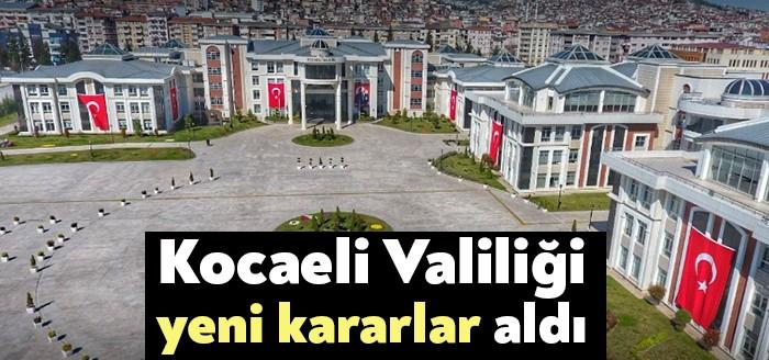 Kocaeli İl Umumi Hıfzıssıhha Kurulu Vali Seddar Yavuz başkanlığında toplandı.