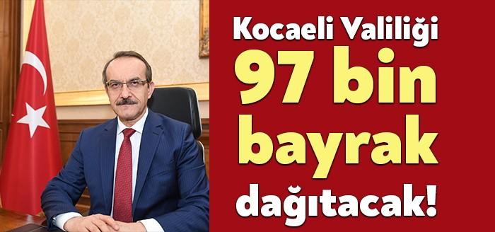 Kocaeli Valisi Seddar Yavuz, cumhuriyetimizin 97. kuruluş yıldönümü etkinlikleri kapsamında